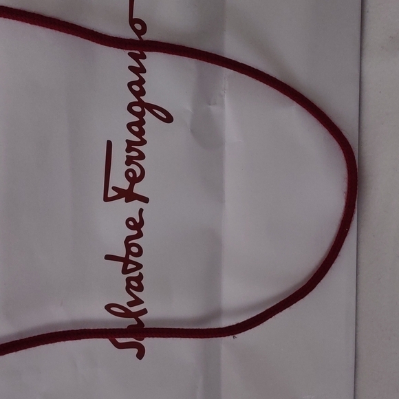 Ferragamo Paper Bags 2 Pack plus Shoe Dust bag - Picture 4 of 12
